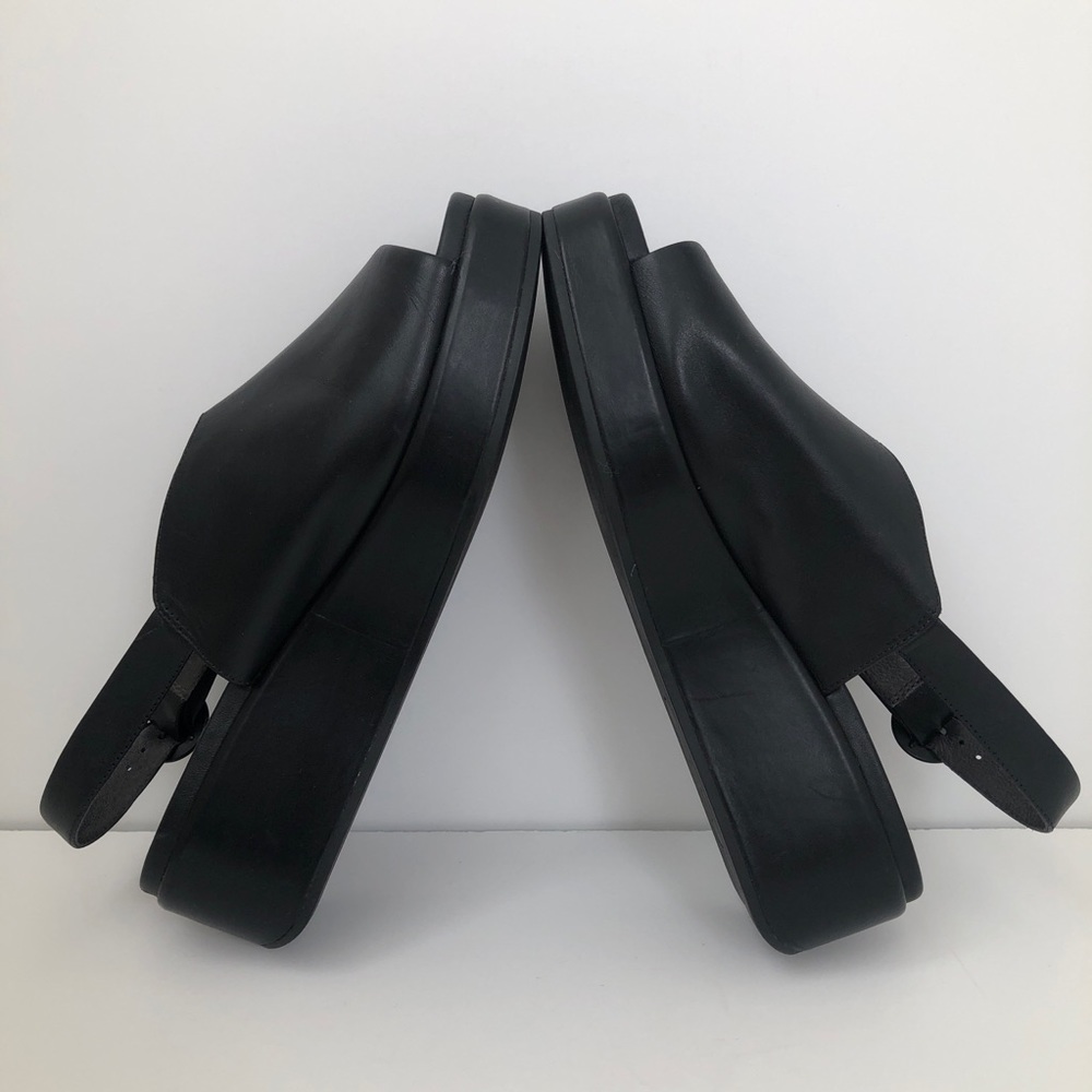 ❌ Camper Misia Peep Toe Leather Platform Sandals - Picture 7 of 12